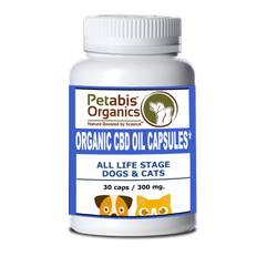 CBD HEMP OIL CAPSULES 300 MG. ACTIVE CBD 30 PIECES 10 MG PER CAP* ORGANIC ACTIVE CBD OIL CAPSULES FOR DOGS & CATS*