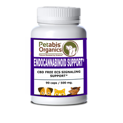 ENDOCANNABINOID CBD FREE SUPPORT 90 CAPSULES* CBD FREE ECS SIGNALING SUPPORT* DOGS & CATS