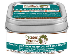 CBD PET CAPS 100 MG ACTIVE CBD* 10 CAPS, 10 MG PER CAP* DOG & CAT CBD PET CAP PACKS*
