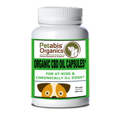 CBD HEMP OIL CAPSULES 600 MG. ACTIVE CBD FOR DOGS* ORGANIC CBD HEMP OIL CAPSULES* 20 mg. per cap, 30 Count
